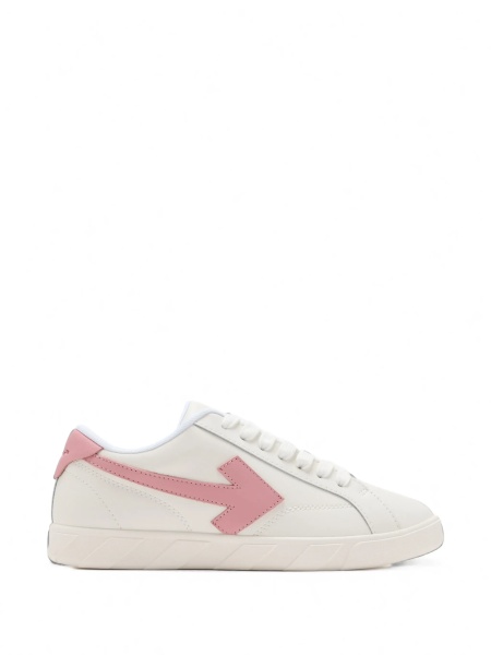 Sneakers Off-White neutri din piele
