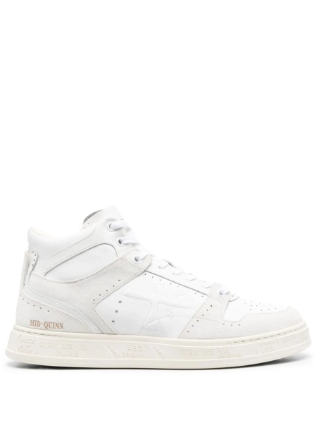 Sneakers Premiata negri din piele