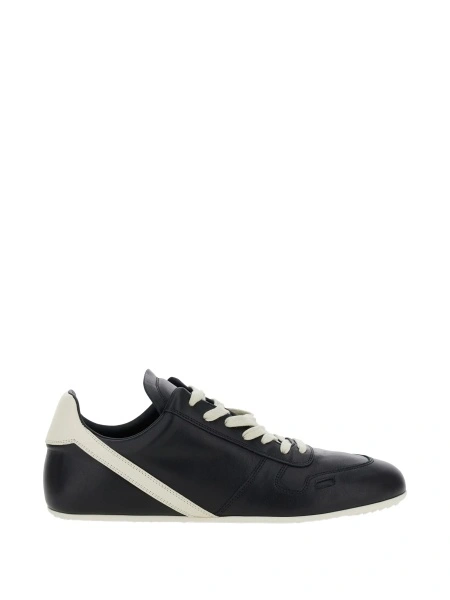 Sneakers Rick Owens negri din piele