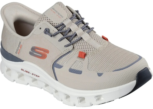 Sneakers Slip-ins Glide-Step Pro Taupe Orange