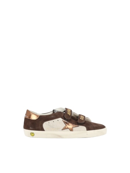 Sneakers SNEAKERS OLD SCHOOL LAMINATED SUEDE AND SUEDE UPPER LAMINATED LEATHER STAR AND HEEL SAND/BROWN