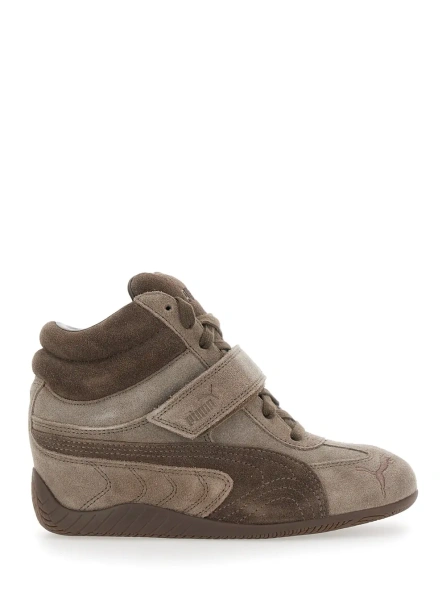 Sneakers Speedcat Wedge Wns Sneakers with high heel and rubber sole Brown Woman