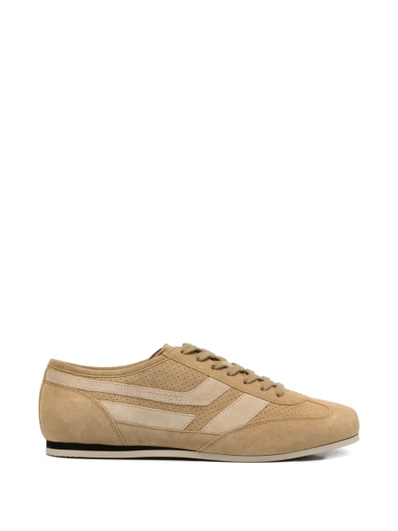 Sneakers Tom Ford neutri din piele intoarsa
