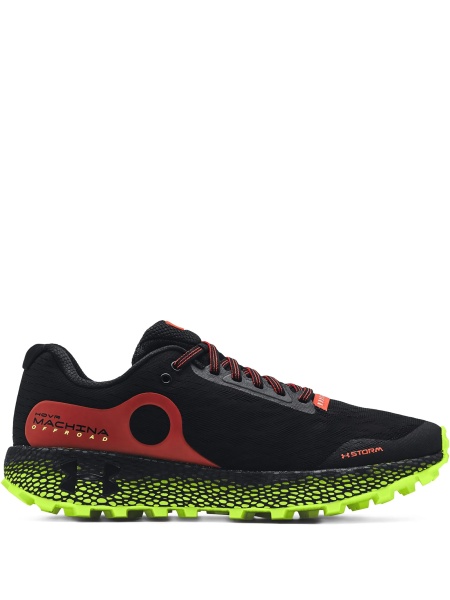 Sneakers Under Armour negri din poliuretan