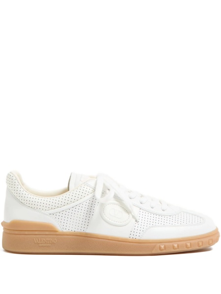 Sneakers Valentino Garavani albi din piele