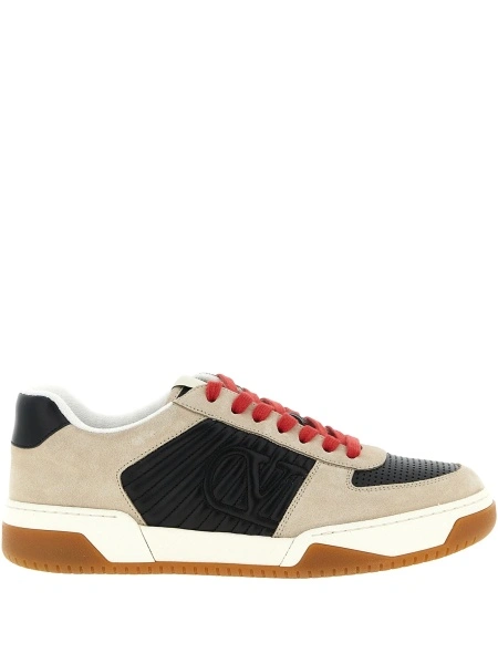 Sneakers Valentino Garavani neutri din piele