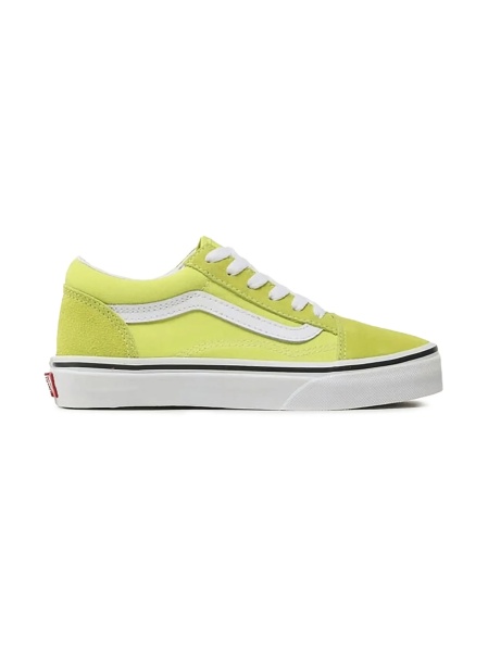 Sneakers Vans galbeni din piele