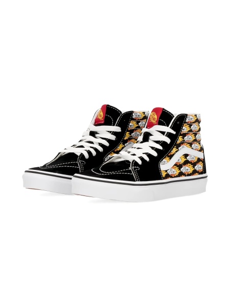 Sneakers Vans negri din material textil