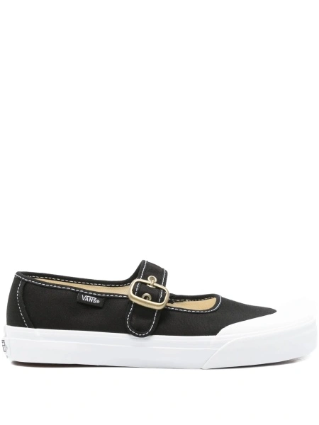Sneakers Vans negri din material textil