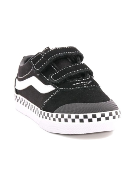 Sneakers Vans negri din piele