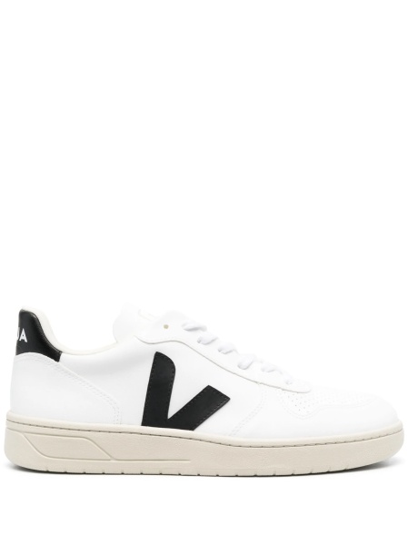 Sneakers VEJA albi din poliuretan