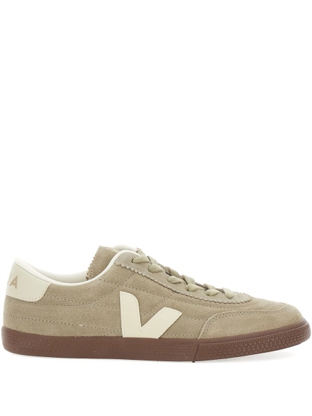 Sneakers VEJA neutri din piele si piele intoarsa