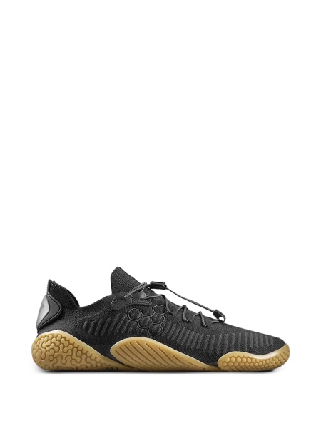 Sneakers Vivobarefoot negri din material textil si spandex/elastan