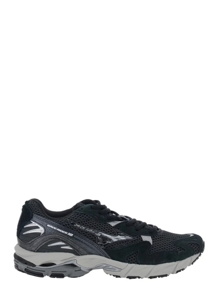 Sneakers WAVE RIDER 10 Shoes with cushioning sole, Tech Fabric, Black, unisex