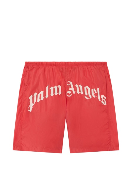 Sort de baie Palm Angels rosu
