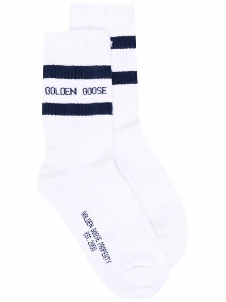 Sosete Golden Goose albe