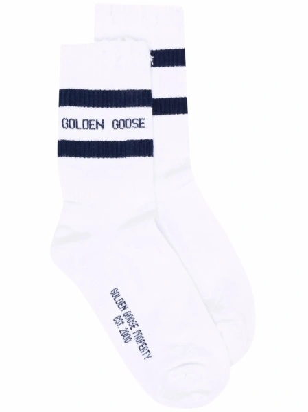 Sosete Golden Goose albe
