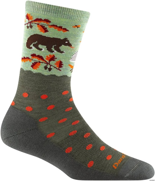 Sosete Wild Life Crew Lightweight with Cushion forest