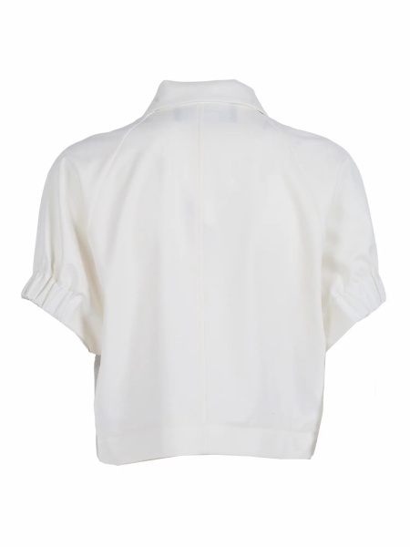 TECH WOOL SHORT SLEEVE BOMBER