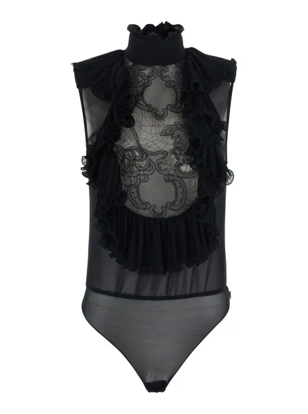 Top Elisabetta Franchi negru