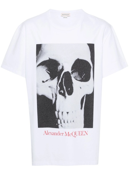 Tricou Alexander McQueen alb