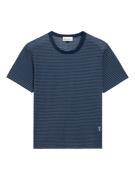 Tricou AMI Paris ami de coeur albastru