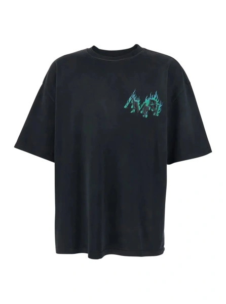 Tricou AMIRI negru din bumbac