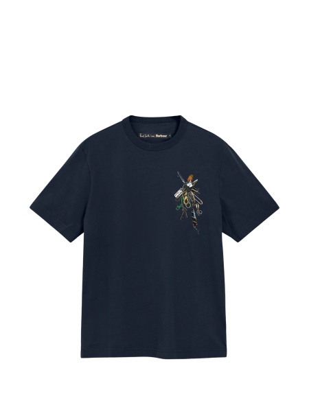 Tricou Barbour albastru