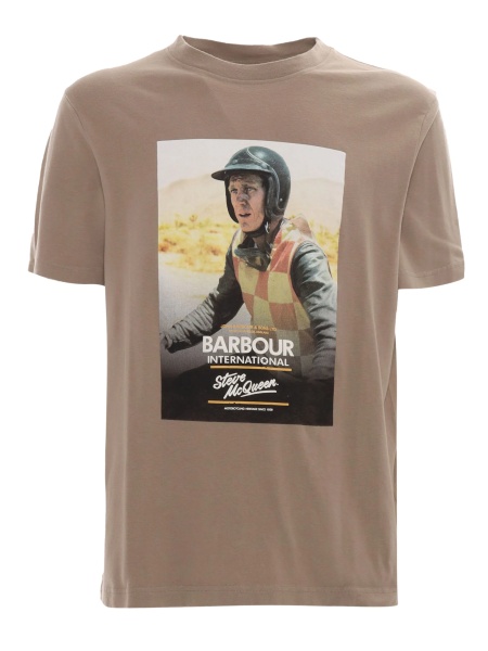 Tricou Barbour maro