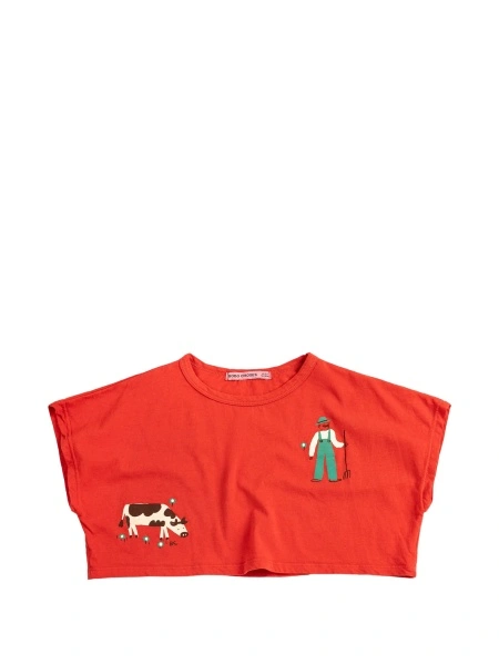 Tricou Bobo Choses rosu