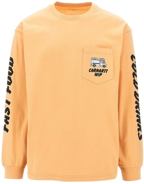 Tricou 'Cold Drinks' long-sleeved T-shirt