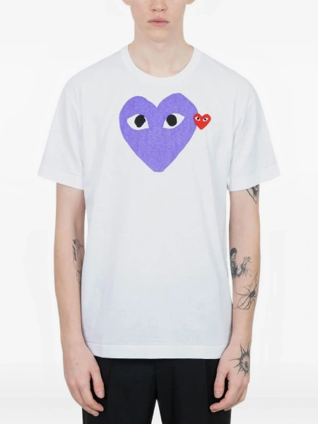 Tricou Comme des Garçons alb