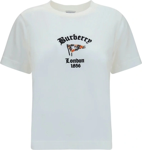 Tricou Cotton T-Shirt with Check Flag