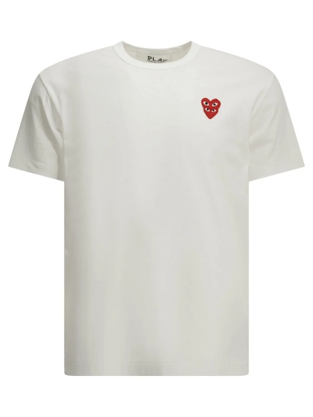 Tricou "Double Heart" Crew-Neck T-Shirt