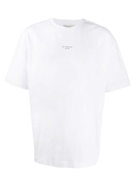 Tricou DRÔLE DE MONSIEUR alb