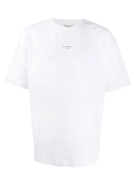 Tricou DRÔLE DE MONSIEUR alb