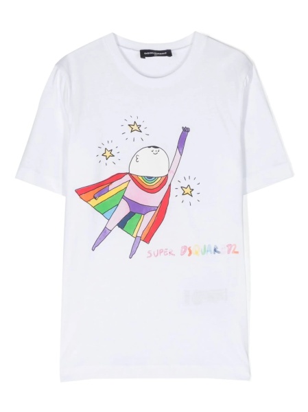 Tricou DSQUARED2 alb