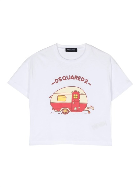 Tricou DSQUARED2 alb