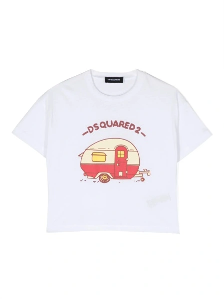 Tricou DSQUARED2 alb