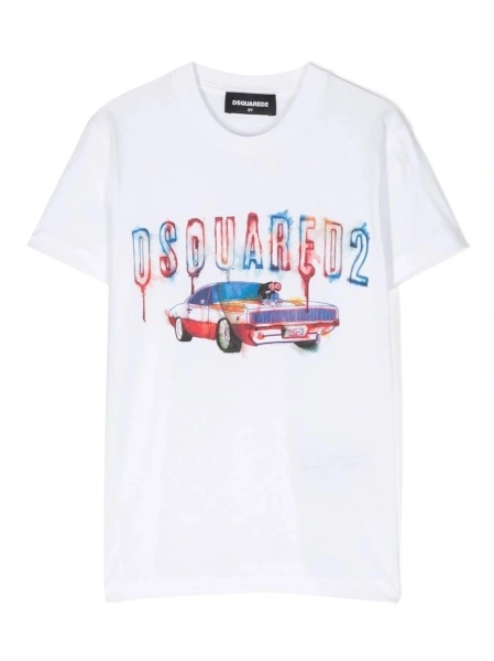 Tricou DSQUARED2 alb