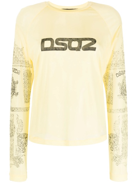 Tricou DSQUARED2 galben