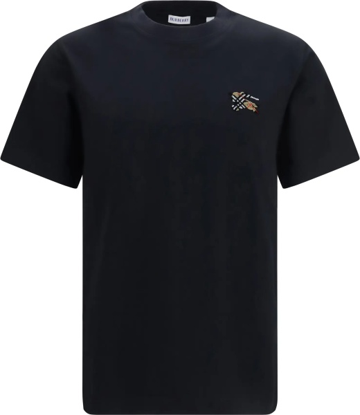 Tricou Embroidered logo cotton T-shirt