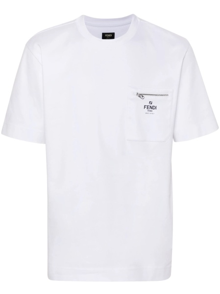 Tricou Fendi alb