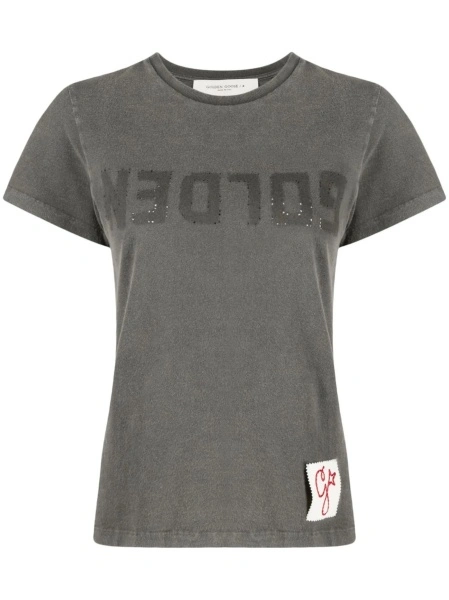 Tricou Golden Goose gri