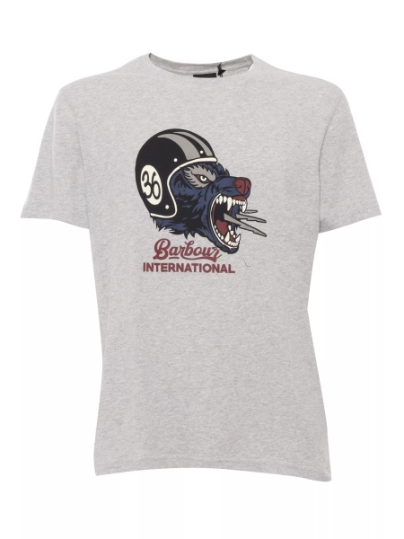 Tricou Grey patterned t-shirt
