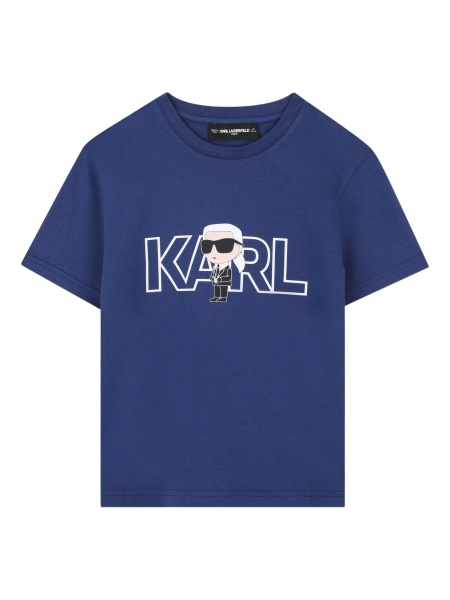 Tricou Karl Lagerfeld albastru