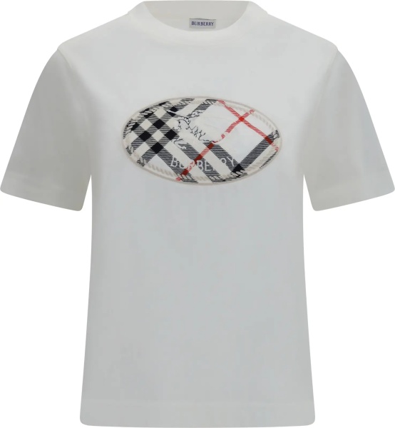 Tricou Knight Stamp Check cotton T-shirt