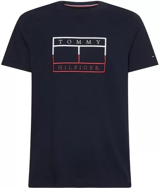Tricou LINEAR FLAG EMBROIDERY T-SHIRT