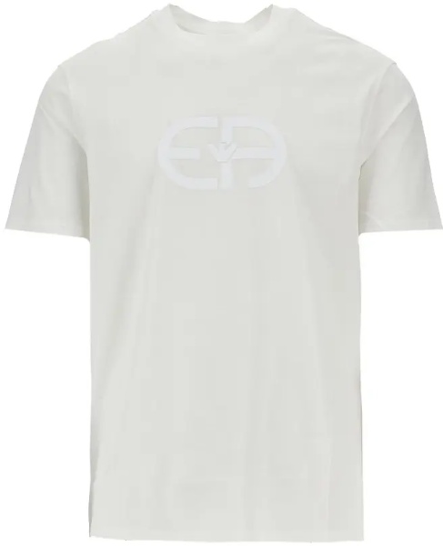 Tricou Logo print lyocell-blend T-shirt