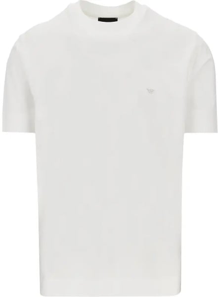 Tricou Lyocell and cotton blend T-shirt with logo